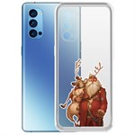 Чехол-накладка Krutoff Clear Case К-команда для OPPO Reno4 Pro 5G Чехол-накладка Krutoff Clear Case К-команда для OPPO Reno4 Pro 5G