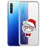 Чехол-накладка Krutoff Clear Case Символ года для OPPO Reno3 Чехол-накладка Krutoff Clear Case Символ года для OPPO Reno3