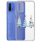Чехол-накладка Krutoff Clear Case Новоёлка для Xiaomi Redmi 9T Чехол-накладка Krutoff Clear Case Новоёлка для Xiaomi Redmi 9T