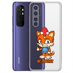 Чехол-накладка Krutoff Clear Case Тигр оптимист для Xiaomi Mi Note 10 Lite Чехол-накладка Krutoff Clear Case Тигр оптимист для Xiaomi Mi Note 10 Lite