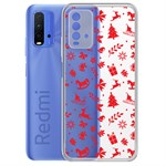 Чехол-накладка Krutoff Clear Case Новогодние мотивы для Xiaomi Redmi 9T Чехол-накладка Krutoff Clear Case Новогодние мотивы для Xiaomi Redmi 9T