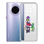 Чехол-накладка Clear Case Brawl Stars-Барли для Huawei Mate 30 Чехол-накладка Clear Case Brawl Stars-Барли для Huawei Mate 30