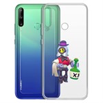 Чехол-накладка Clear Case Brawl Stars-Барли для Huawei P40 Lite E/Y7p/Honor 9C Чехол-накладка Clear Case Brawl Stars-Барли для Huawei P40 Lite E/Y7p/Honor 9C