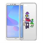 Чехол-накладка Clear Case Brawl Stars-Барли для Huawei Y6 (2018) Чехол-накладка Clear Case Brawl Stars-Барли для Huawei Y6 (2018)