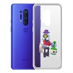 Чехол-накладка Clear Case Brawl Stars-Барли для OnePlus 8 Pro Чехол-накладка Clear Case Brawl Stars-Барли для OnePlus 8 Pro