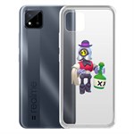 Чехол-накладка Clear Case Brawl Stars-Барли для Realme C11 Чехол-накладка Clear Case Brawl Stars-Барли для Realme C11