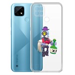 Чехол-накладка Clear Case Brawl Stars-Барли для Realme C21 Чехол-накладка Clear Case Brawl Stars-Барли для Realme C21
