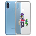 Чехол-накладка Clear Case Brawl Stars-Барли для Samsung Galaxy A11/M11 (A115/M115) Чехол-накладка Clear Case Brawl Stars-Барли для Samsung Galaxy A11/M11 (A115/M115)