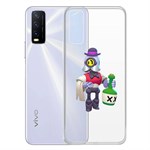 Чехол-накладка Clear Case Brawl Stars-Барли для Vivo Y20 Чехол-накладка Clear Case Brawl Stars-Барли для Vivo Y20