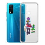 Чехол-накладка Clear Case Brawl Stars-Барли для Vivo Y30 Чехол-накладка Clear Case Brawl Stars-Барли для Vivo Y30