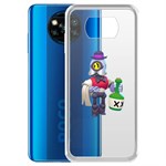 Чехол-накладка Clear Case Brawl Stars-Барли для POCO X3 NFC Чехол-накладка Clear Case Brawl Stars-Барли для POCO X3 NFC