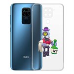 Чехол-накладка Clear Case Brawl Stars-Барли для Xiaomi Redmi Note 9 Чехол-накладка Clear Case Brawl Stars-Барли для Xiaomi Redmi Note 9