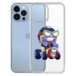 Чехол-накладка Clear Case Brawl Stars-Безумный Карл для iPhone 13 Чехол-накладка Clear Case Brawl Stars-Безумный Карл для iPhone 13