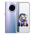 Чехол-накладка Clear Case Brawl Stars-Безумный Карл для Huawei Mate 30 Чехол-накладка Clear Case Brawl Stars-Безумный Карл для Huawei Mate 30