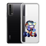 Чехол-накладка Clear Case Brawl Stars-Безумный Карл для Huawei P Smart 2021 Чехол-накладка Clear Case Brawl Stars-Безумный Карл для Huawei P Smart 2021