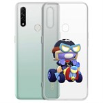 Чехол-накладка Clear Case Brawl Stars-Безумный Карл для OPPO A31 Чехол-накладка Clear Case Brawl Stars-Безумный Карл для OPPO A31
