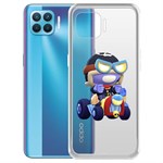 Чехол-накладка Clear Case Brawl Stars-Безумный Карл для OPPO Reno4 Lite Чехол-накладка Clear Case Brawl Stars-Безумный Карл для OPPO Reno4 Lite