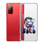 Чехол-накладка Clear Case Brawl Stars-Безумный Карл для Samsung Galaxy S20 (G980) Чехол-накладка Clear Case Brawl Stars-Безумный Карл для Samsung Galaxy S20 (G980)