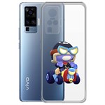 Чехол-накладка Clear Case Brawl Stars-Безумный Карл для Vivo X50 Pro Чехол-накладка Clear Case Brawl Stars-Безумный Карл для Vivo X50 Pro