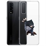 Чехол-накладка Clear Case Brawl Stars-Ворон для OPPO Find X2 Чехол-накладка Clear Case Brawl Stars-Ворон для OPPO Find X2