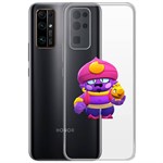 Чехол-накладка Clear Case Brawl Stars-Джин для Honor 30 Чехол-накладка Clear Case Brawl Stars-Джин для Honor 30