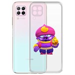 Чехол-накладка Clear Case Brawl Stars-Джин для Huawei P40 Lite/Nova 6 SE/Nova 7i Чехол-накладка Clear Case Brawl Stars-Джин для Huawei P40 Lite/Nova 6 SE/Nova 7i