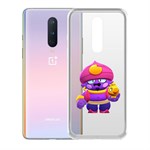 Чехол-накладка Clear Case Brawl Stars-Джин для OnePlus 8 Чехол-накладка Clear Case Brawl Stars-Джин для OnePlus 8