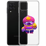 Чехол-накладка Clear Case Brawl Stars-Джин для Samsung Galaxy A22/M22 (A225/M225) Чехол-накладка Clear Case Brawl Stars-Джин для Samsung Galaxy A22/M22 (A225/M225)
