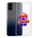 Чехол-накладка Clear Case Brawl Stars-Джин для Samsung Galaxy M31s (M317) Чехол-накладка Clear Case Brawl Stars-Джин для Samsung Galaxy M31s (M317)