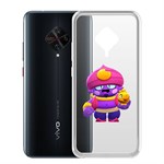 Чехол-накладка Clear Case Brawl Stars-Джин для Vivo V17/S1 Pro/Y9S Чехол-накладка Clear Case Brawl Stars-Джин для Vivo V17/S1 Pro/Y9S