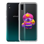 Чехол-накладка Clear Case Brawl Stars-Джин для Vivo Y1s Чехол-накладка Clear Case Brawl Stars-Джин для Vivo Y1s