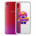 Чехол-накладка Clear Case Brawl Stars-Джин для Vivo Y91C Чехол-накладка Clear Case Brawl Stars-Джин для Vivo Y91C
