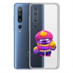 Чехол-накладка Clear Case Brawl Stars-Джин для Xiaomi Mi 10/Mi 10 Pro Чехол-накладка Clear Case Brawl Stars-Джин для Xiaomi Mi 10/Mi 10 Pro