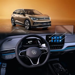 {{photo.Alt || photo.Description || 'Защитное гибридное стекло Krutoff для экрана мультимедии Volkswagen Id 6 2021'}}