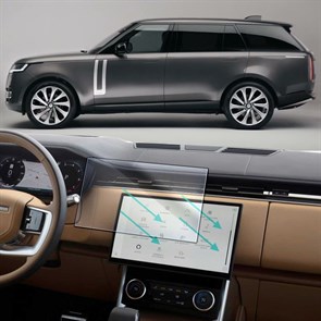 {{photo.Alt || photo.Description || 'Защитное гибридное стекло Krutoff для экрана мультимедии Land Rover Range Rover 2022'}}