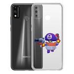 Чехол-накладка Clear Case Brawl Stars-Дэррил для Honor 9X Lite Чехол-накладка Clear Case Brawl Stars-Дэррил для Honor 9X Lite