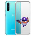 Чехол-накладка Clear Case Brawl Stars-Дэррил для OnePlus Nord Чехол-накладка Clear Case Brawl Stars-Дэррил для OnePlus Nord