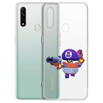 Чехол-накладка Clear Case Brawl Stars-Дэррил для OPPO A31 Чехол-накладка Clear Case Brawl Stars-Дэррил для OPPO A31