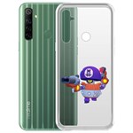 Чехол-накладка Clear Case Brawl Stars-Дэррил для Realme 6i Чехол-накладка Clear Case Brawl Stars-Дэррил для Realme 6i