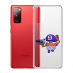 Чехол-накладка Clear Case Brawl Stars-Дэррил для Samsung Galaxy S20 (G980) Чехол-накладка Clear Case Brawl Stars-Дэррил для Samsung Galaxy S20 (G980)