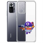 Чехол-накладка Clear Case Brawl Stars-Дэррил для Xiaomi Redmi Note 10 Pro Чехол-накладка Clear Case Brawl Stars-Дэррил для Xiaomi Redmi Note 10 Pro