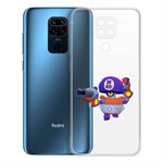 Чехол-накладка Clear Case Brawl Stars-Дэррил для Xiaomi Redmi Note 9 Чехол-накладка Clear Case Brawl Stars-Дэррил для Xiaomi Redmi Note 9