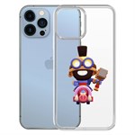 Чехол-накладка Clear Case Brawl Stars-Карл Всадник на кабане для iPhone 13 Чехол-накладка Clear Case Brawl Stars-Карл Всадник на кабане для iPhone 13