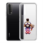 Чехол-накладка Clear Case Brawl Stars-Карл Всадник на кабане для Huawei P Smart 2021 Чехол-накладка Clear Case Brawl Stars-Карл Всадник на кабане для Huawei P Smart 2021