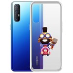 Чехол-накладка Clear Case Brawl Stars-Карл Всадник на кабане для OPPO Reno3 Pro Чехол-накладка Clear Case Brawl Stars-Карл Всадник на кабане для OPPO Reno3 Pro