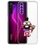 Чехол-накладка Clear Case Brawl Stars-Карл Всадник на кабане для Realme 6 Чехол-накладка Clear Case Brawl Stars-Карл Всадник на кабане для Realme 6