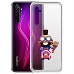 Чехол-накладка Clear Case Brawl Stars-Карл Всадник на кабане для Realme 6 Pro Чехол-накладка Clear Case Brawl Stars-Карл Всадник на кабане для Realme 6 Pro