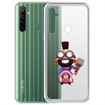 Чехол-накладка Clear Case Brawl Stars-Карл Всадник на кабане для Realme 6i Чехол-накладка Clear Case Brawl Stars-Карл Всадник на кабане для Realme 6i