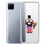 Чехол-накладка Clear Case Brawl Stars-Карл Всадник на кабане для Realme C15 Чехол-накладка Clear Case Brawl Stars-Карл Всадник на кабане для Realme C15