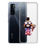 Чехол-накладка Clear Case Brawl Stars-Карл Всадник на кабане для Vivo V20 SE Чехол-накладка Clear Case Brawl Stars-Карл Всадник на кабане для Vivo V20 SE